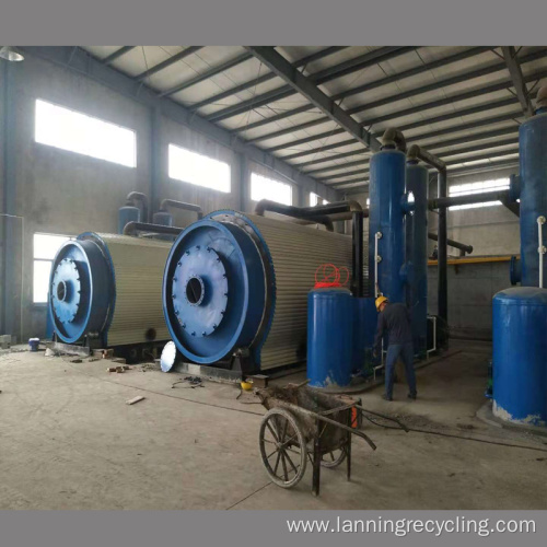 On sale new technique waste tyre yrolysis plant